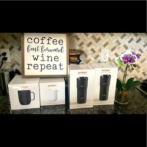 Ember temperature control tumbler and mugs
